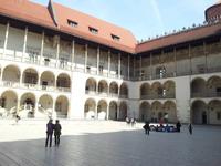 Innenhof  Wawel-Schloß