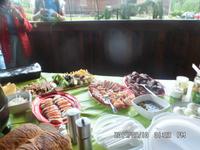 Radreise Masuren Sept. 2014 157/Picknik im Bauernmuseeum