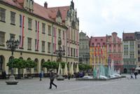 Springbrunnen auf dem Rynek