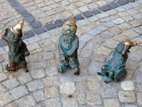 Die Breslauer Zwerge erinnern an die Orange Alternative