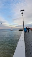 Abend an der Seebrücke
