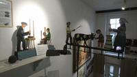 Alte Dachfürstfiguren im Kaschubischen Nationalmuseum
