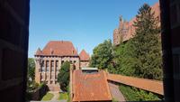 Blick auf der Marienburg