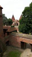 Blick von oben auf einen der Innenhöfe