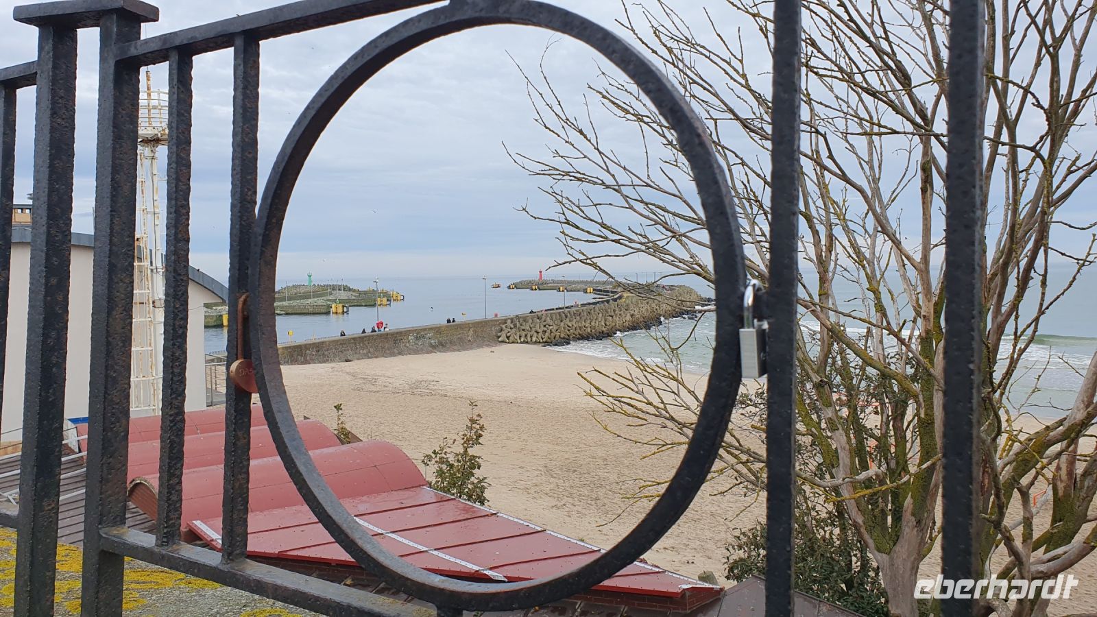 Blick zum Hafen 