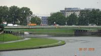 Blick zum Novotel Krakau