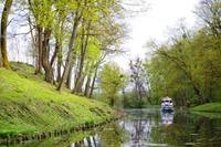 Bootsfahrt auf dem Oberlandkanal