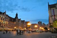 Breslau am Abend