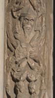 Breslau, romanische Reliefs an der Maria-Magdalenenkirche