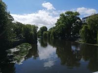 Der Fluß Persante in Kolberg