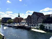 Der alte Hafen an der Brahe