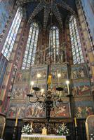 Der noch geschlossene Altar von Veit Stoß