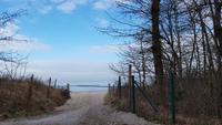 Dzwirzyno, Zugang zum Strand