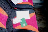 Empfang im Bus