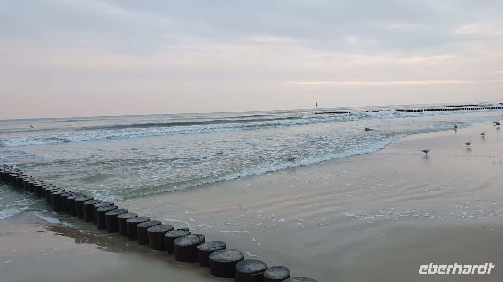 Erster Strandspaziergang