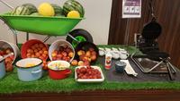 Frisches Obst zum Frühstück