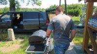 Grillen in der Nähe von Slowianki