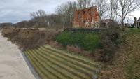 Hoff- Trzesacz, Ruine der Kirche an der Steilküste