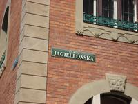Krakau, Rundgang: Jagiellonenstrasse