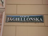 Krakau, Rundgang: Jagiellonenstrasse