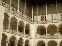 Krakau, Rundgang: Wawel: Schloss: Innenhof