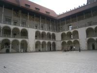 Krakow, Wawelschloß innenhof