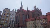 Marienkirche Danzig, Rückansicht