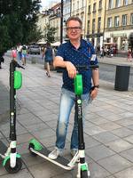 Mit dem E-Roller durch Warschau