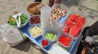 Picknick an der Ostsee - Flussmündung Czerwona 