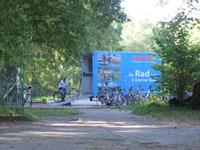 Räder ausladen mit Gosia