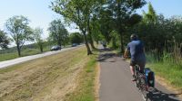 Radfahrt an der polnischen Ostsee