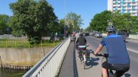 Radfahrt durch Kolberg