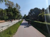 Radfahrt in Kolberg