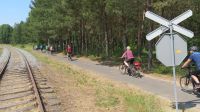 Radstrecke in Richtung Skape