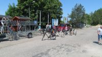 Radtourstart in Zlocieniec
