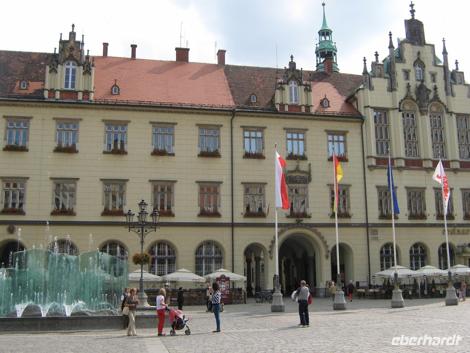 Rathaus in Breslau