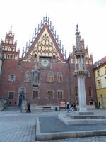 Rathaus von Breslau - Silvester in Polen
