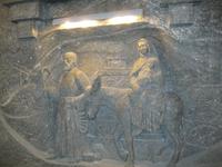 Relief aus Salz