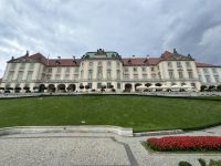 Sächsische Fassade des Schlosses