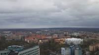 Stettin Blick vom Cafe 22