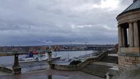 Stettin Blick von der Hakenterrasse