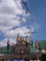 Strassenmusik am Rynek von Krakau
