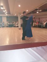 Tanzshow am Abend