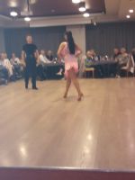Tanzshow am Abend