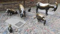 Tierplastiken an der alten Fleischbank