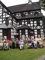 Unsere Gruppe vor der Friedenskirche in Schweidnitz