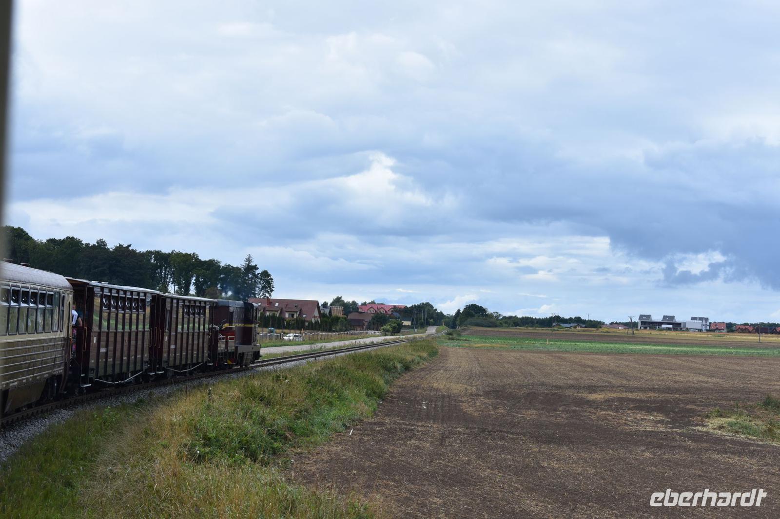 Zugfahrt nach Rewal