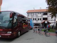 ein letztes Mal Abfahrt vom Hotel Anek