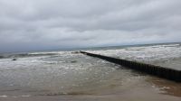 letzter Nachmittags-Spaziergang an der Ostsee