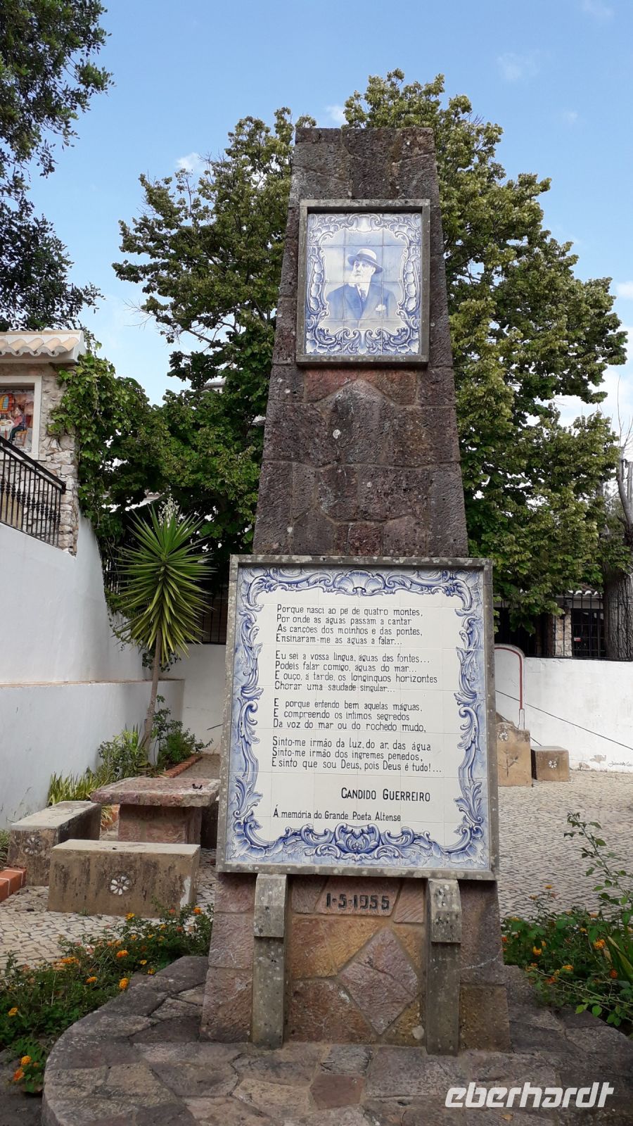 Cândido Guerreiro Denkmal in Alte